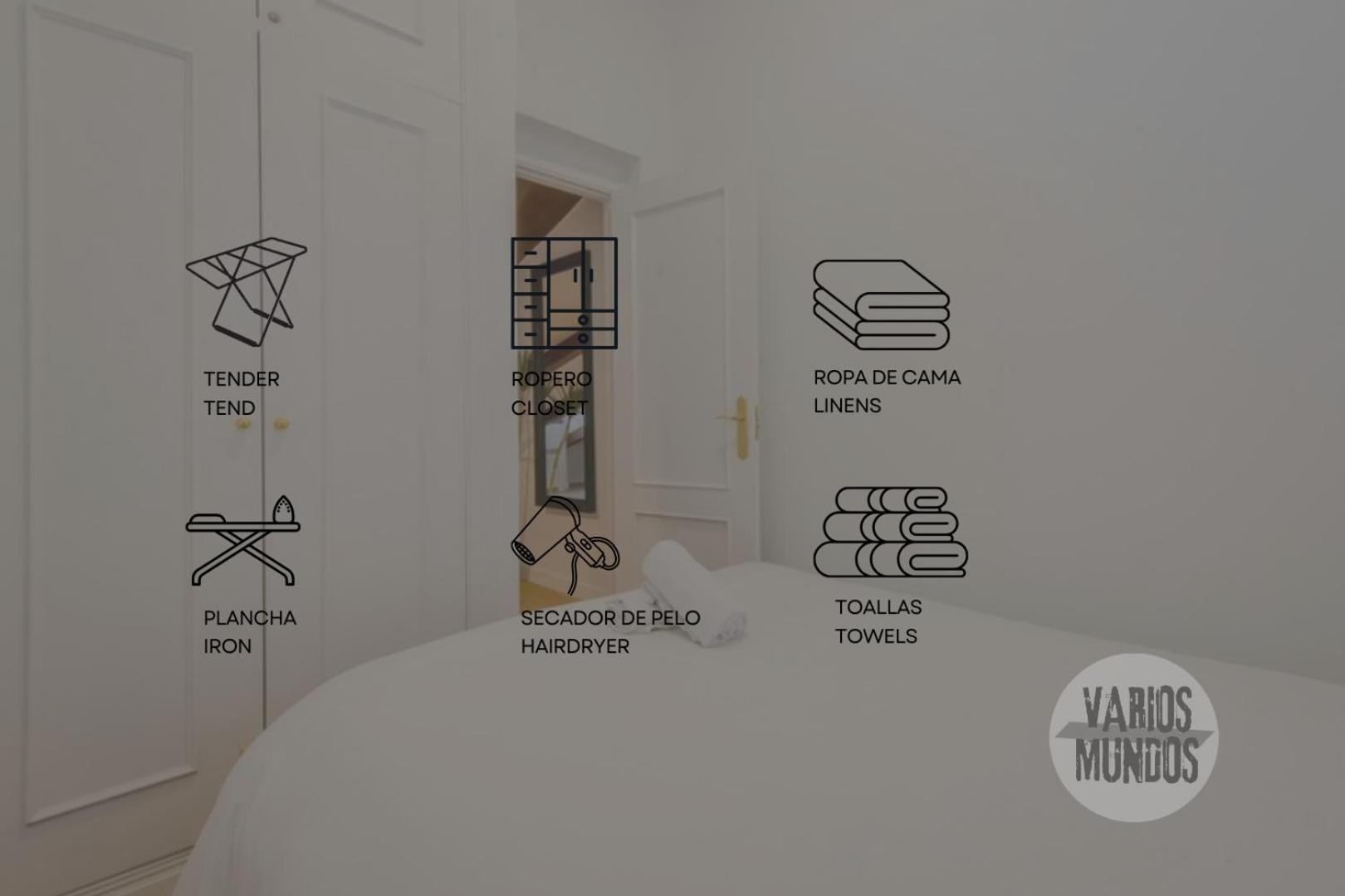 Fashion Design Loft En Calle Carretas-Sol Para 4Pax Madrid Luaran gambar