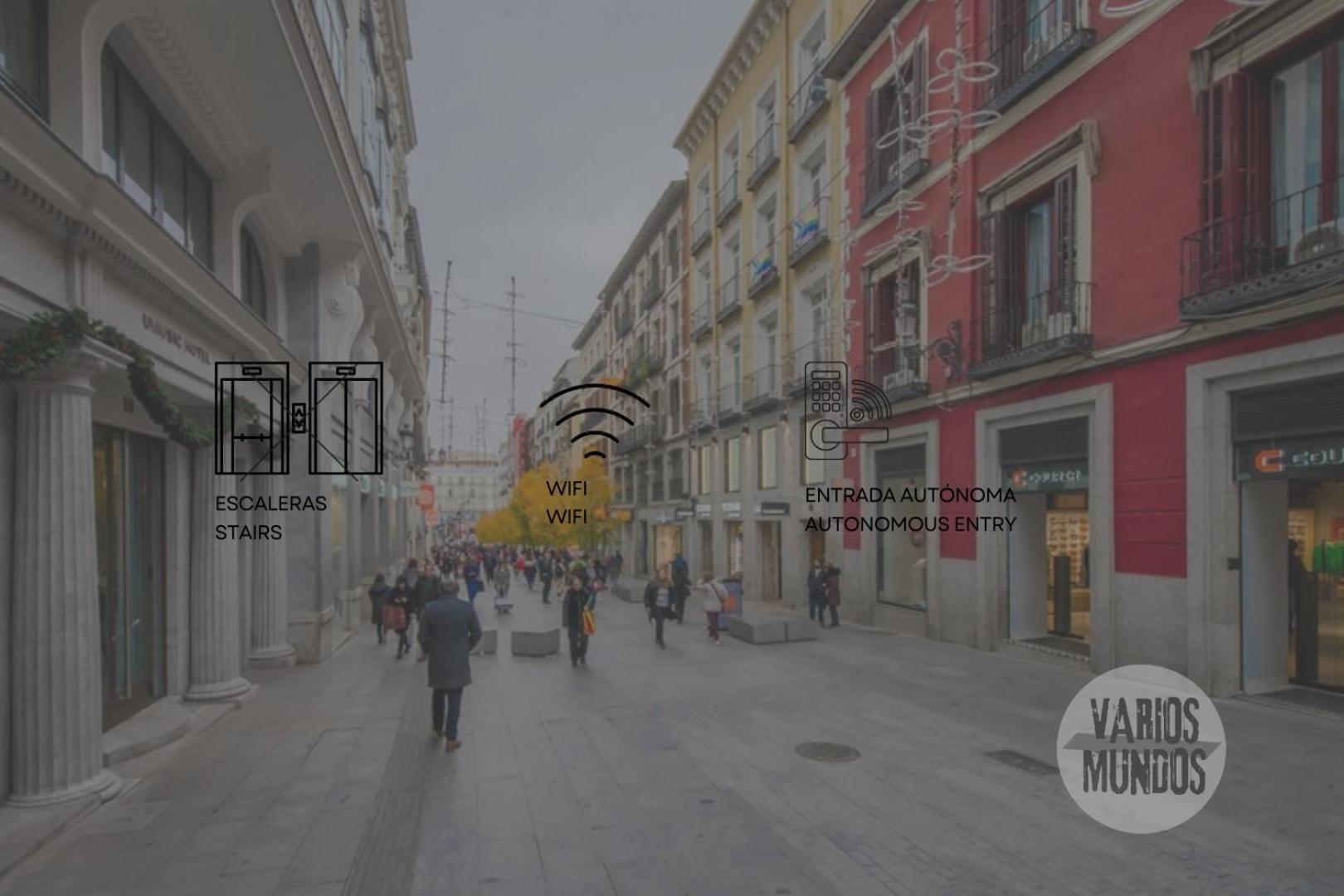Fashion Design Loft En Calle Carretas-Sol Para 4Pax Madrid Luaran gambar
